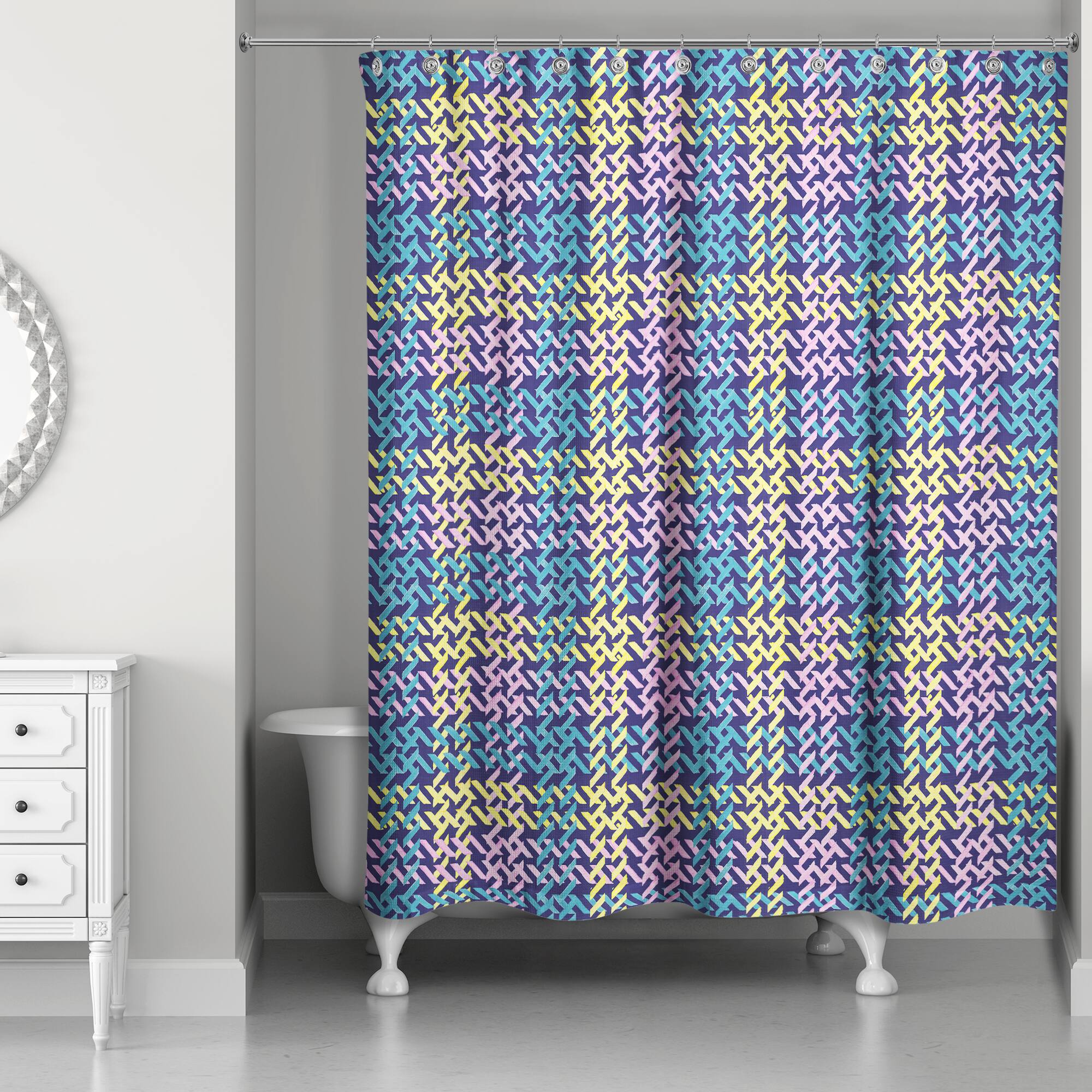 Plaid Shower Curtain